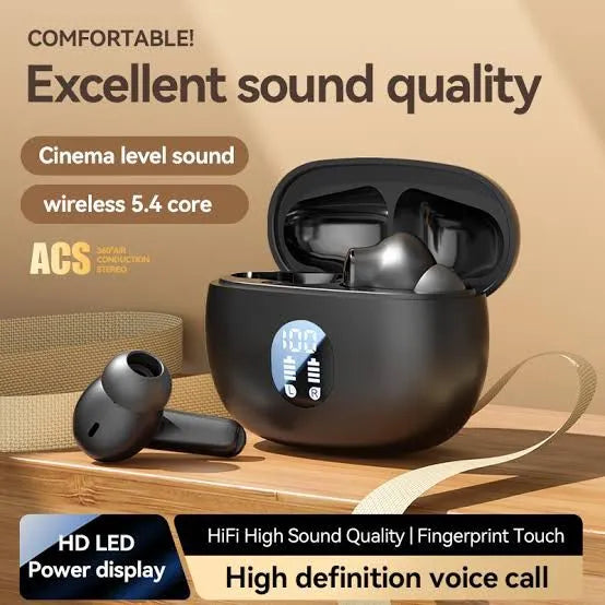 M04 TWS Wireless Bluetooth Earbuds – Touch Control & Long Battery Life