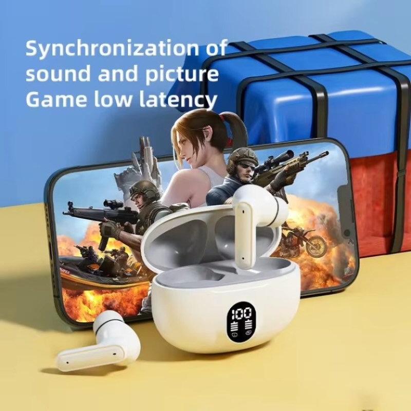 M04 TWS Wireless Bluetooth Earbuds – Touch Control & Long Battery Life
